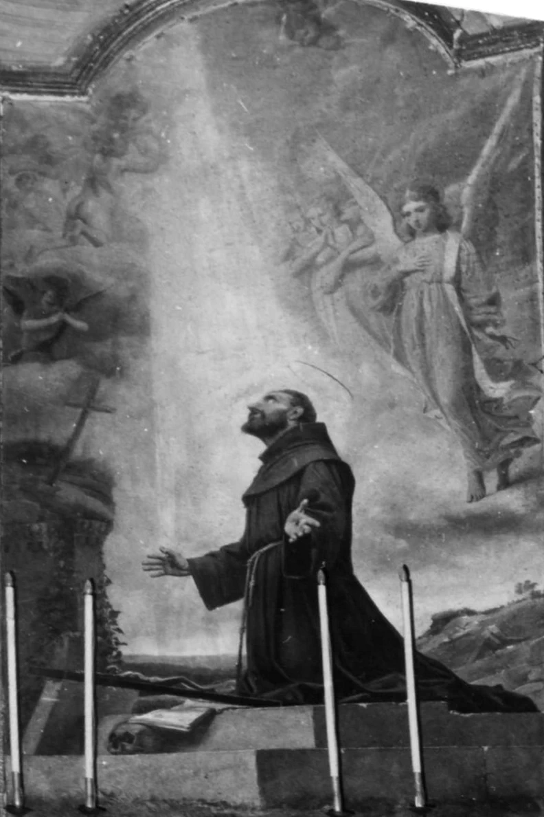 San Francesco d'Assisi riceve le stimmate - Chiesa di san Nicolò, Carpe